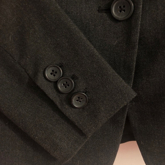 Charcoal gray nwot banana republic blazer - Picture 4 of 5